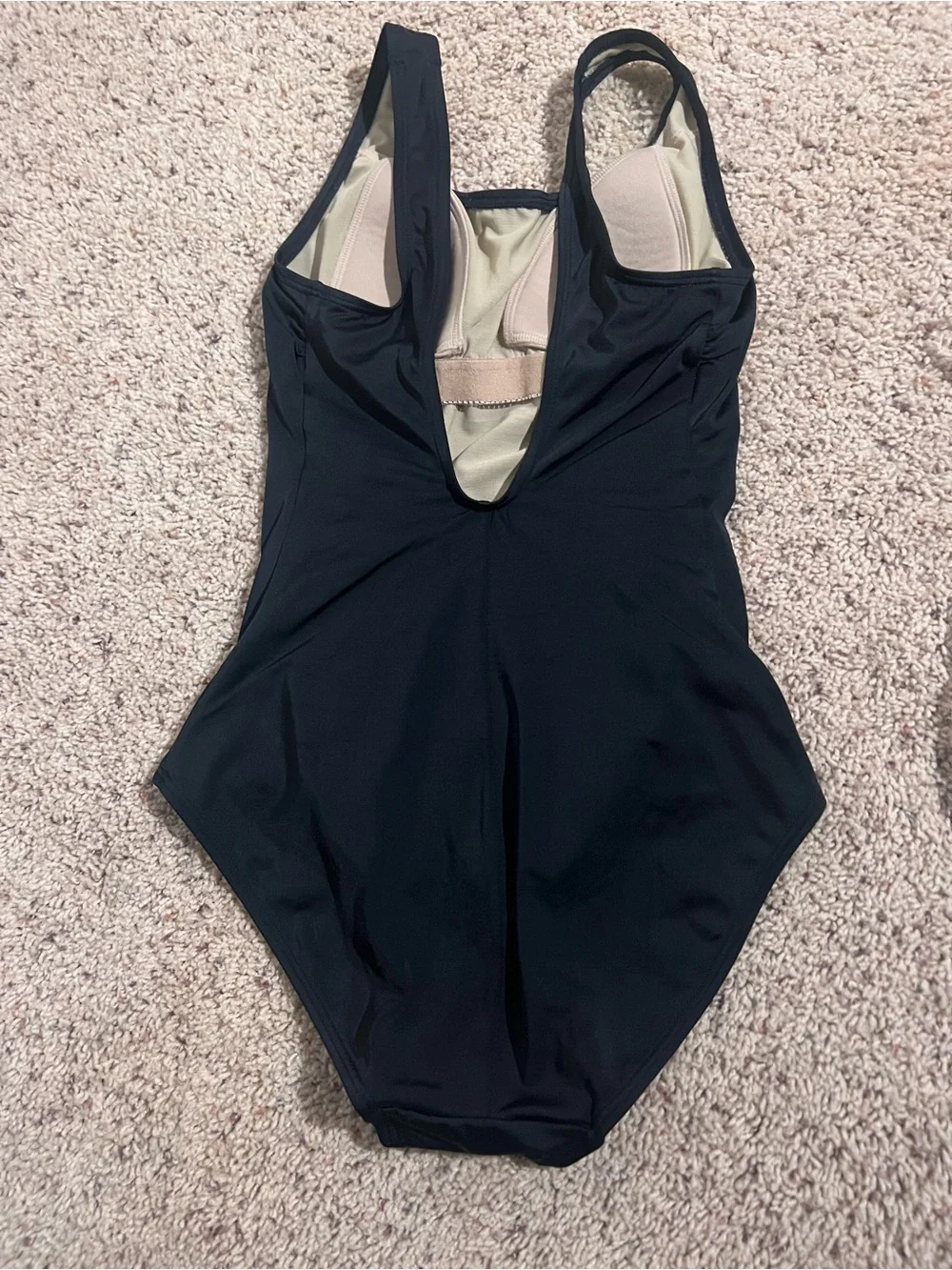 L.L. Bean Black Women's one piece swimming suit